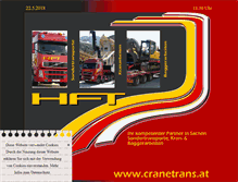 Tablet Screenshot of cranetrans.at